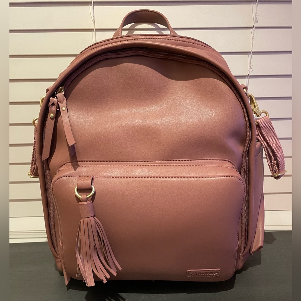 Skip Hop Blush Diaper Backpack, Diaper Bag